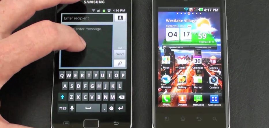 HTC Sensation vs Galaxy S2