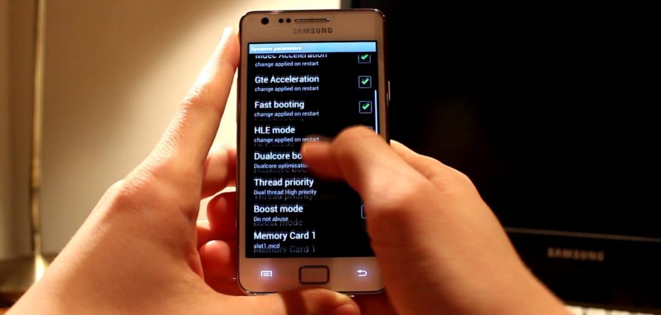 Samsung Devices Get ICS