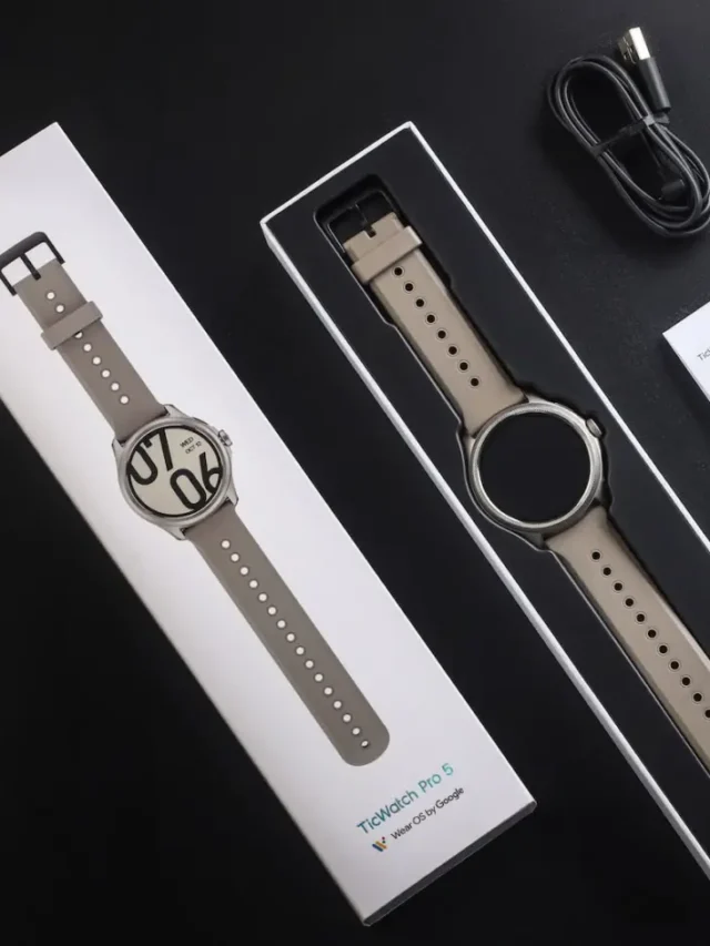 TicWatch Pro 5 Sandstone: Official Unboxing