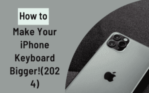How to Make Your iPhone Keyboard Bigger!(2024)